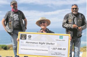 Cheque handed to night shelter