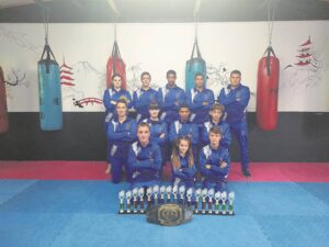 Kickboxers fight their way to the top