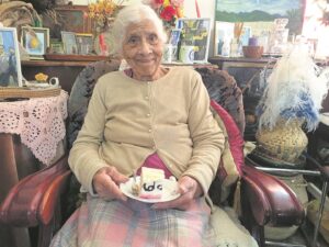 Tannie Louis vier 92 jaar