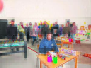 Rotary helps convert store room