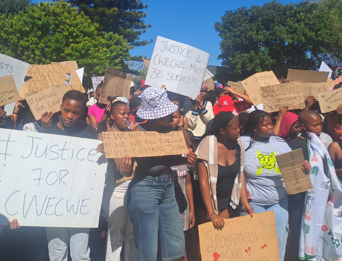 Hermanus residents march for justice