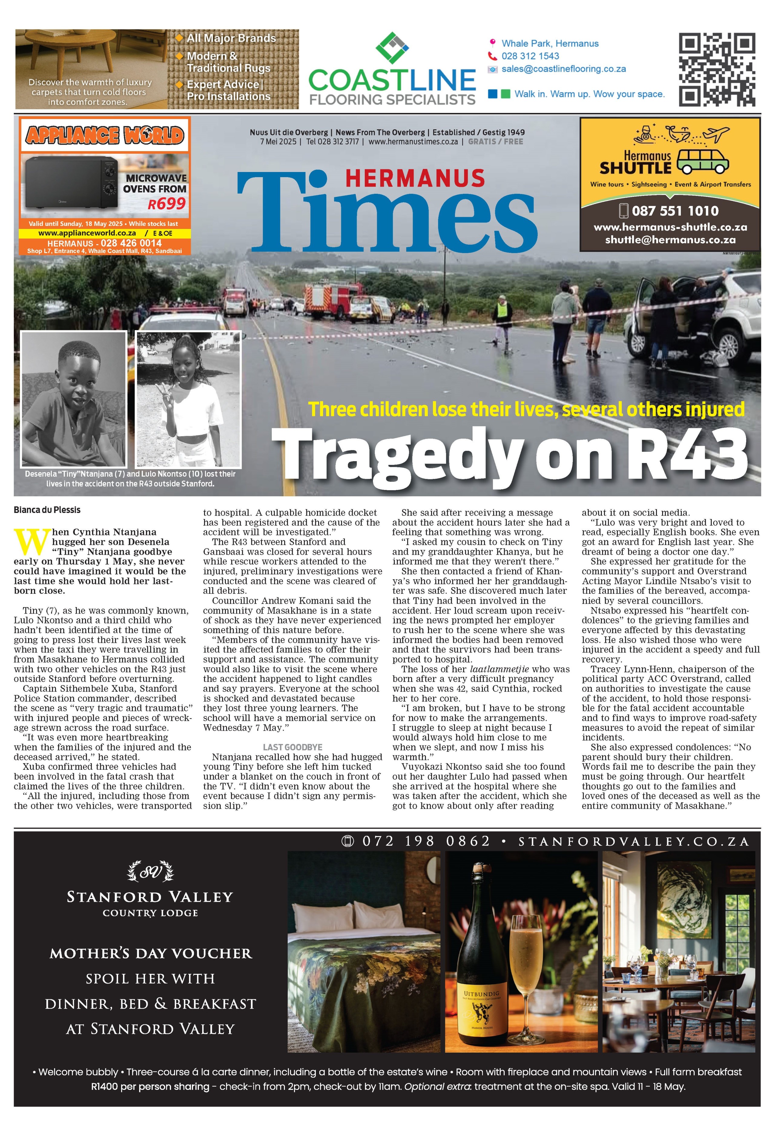 Hermanus Times E-edition 7 May 2025