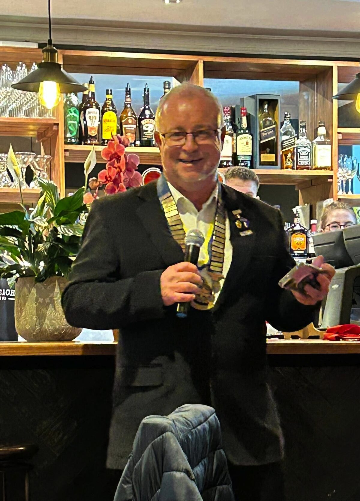 Denis Brandjes leads Rotary Club of Hermanus