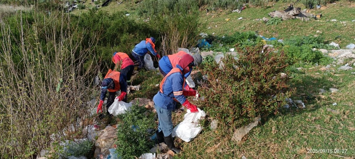 Businesses in Grabouw join forces to clean the Swannie River
