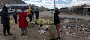 Department, Theewaterskloof Municipality and businesses work together to clean Villiersdorp