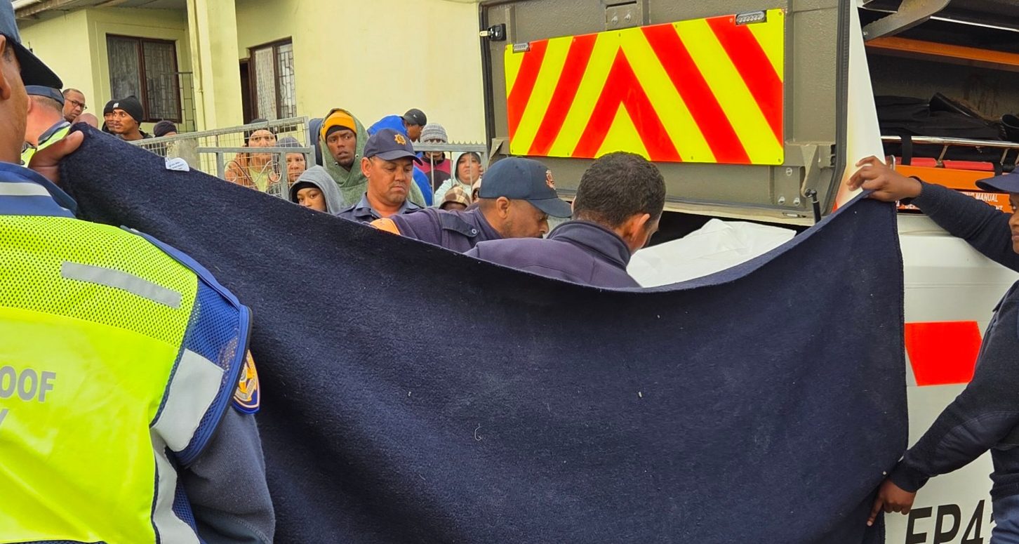 Die toneel in Ravenstraat. Foto: Sydney Armoed