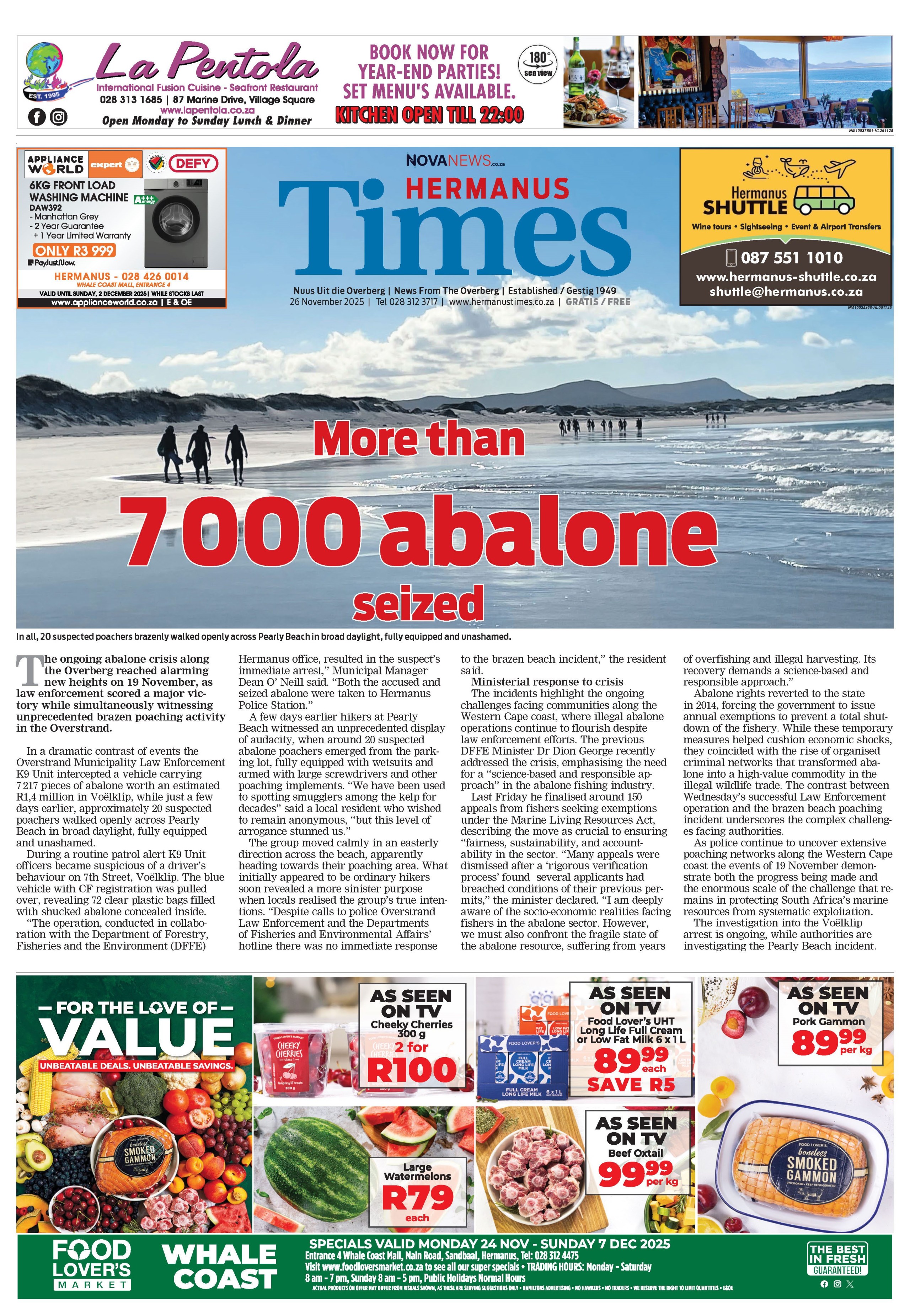 Hermanus Times – E-edition – 26 November 2025