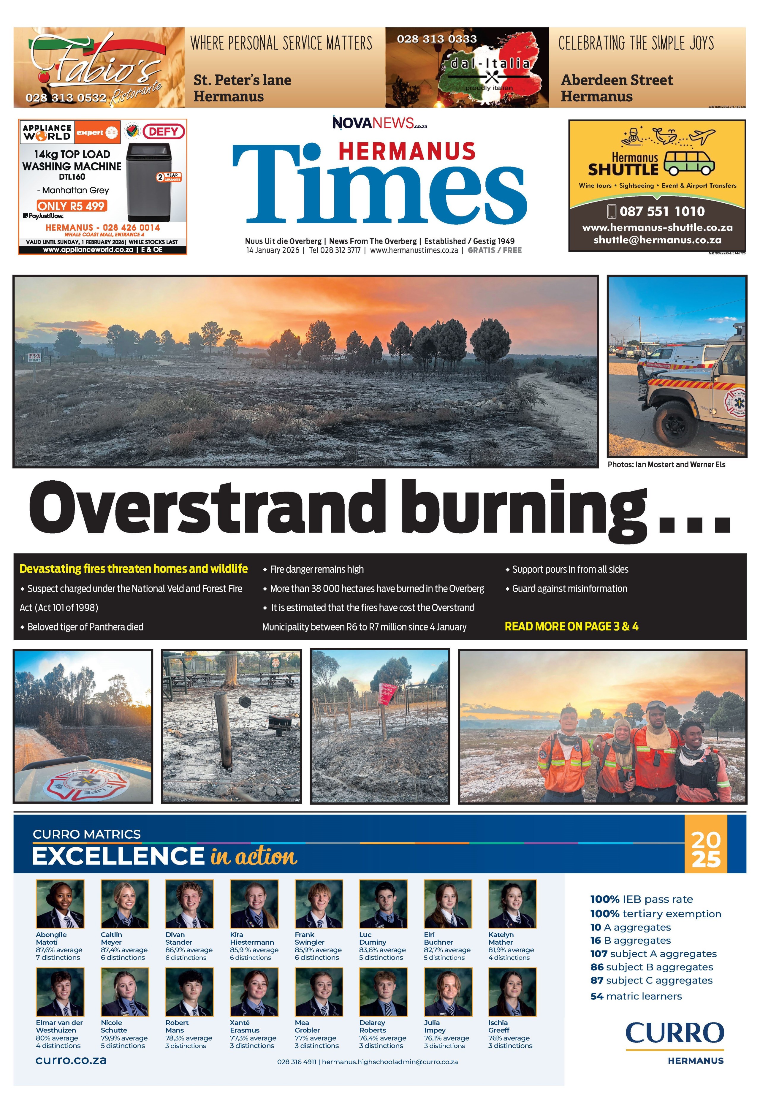 Hermanus Times – E-edition – 14 January 2026