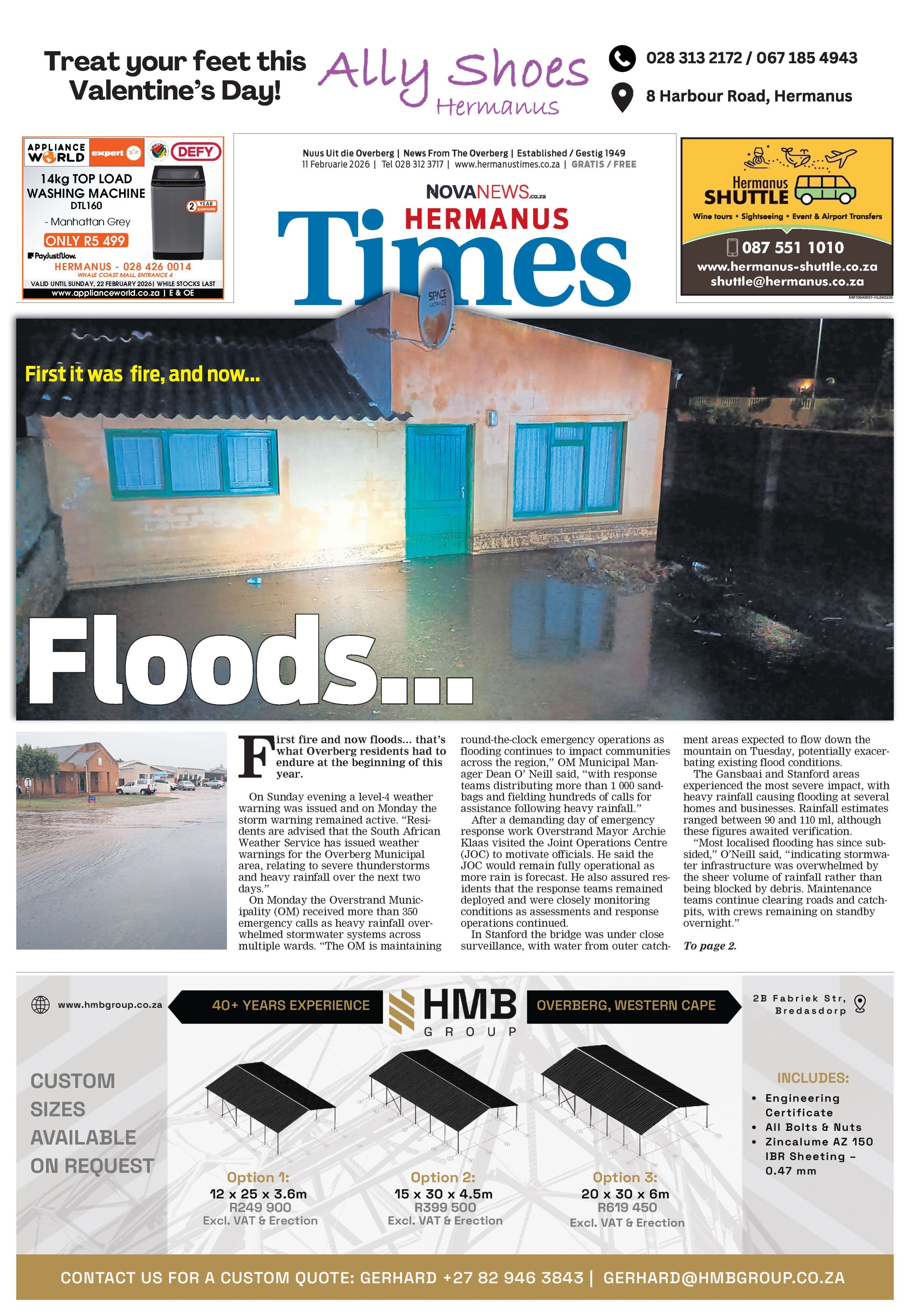 Hermanus Times – E-edition-11 February 2026