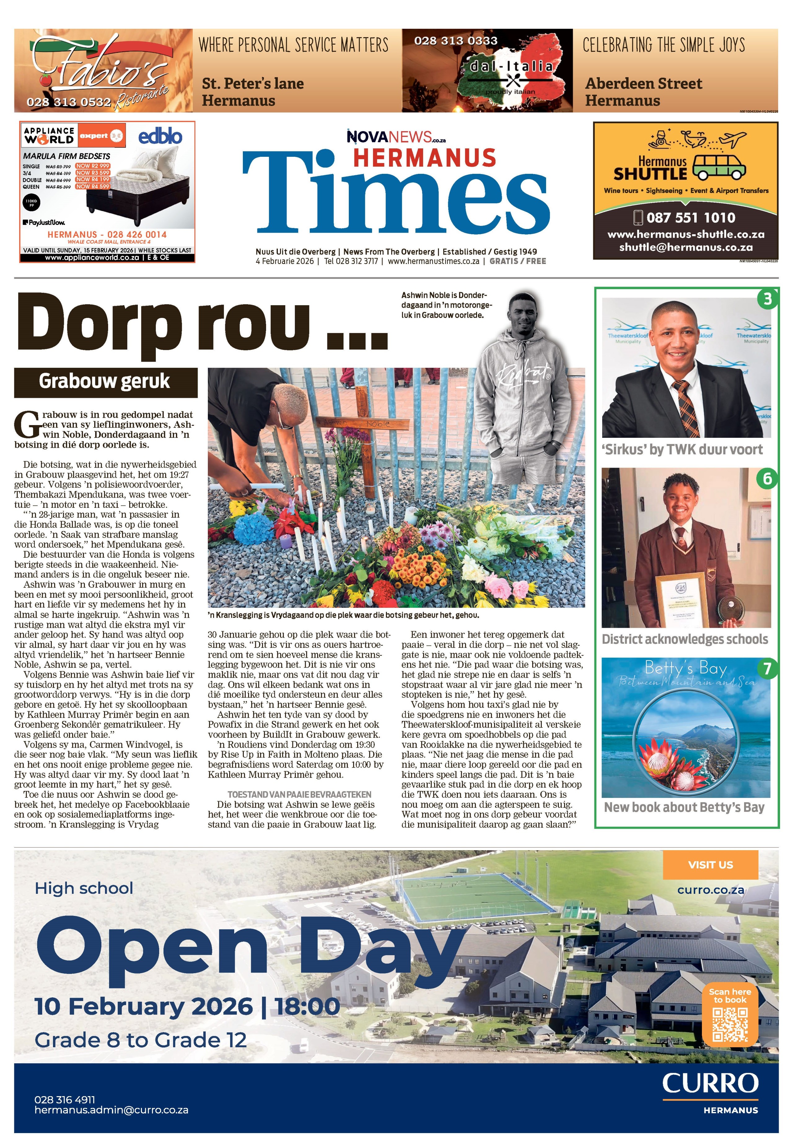 Hermanus Times-e-Edition-4 February 2026