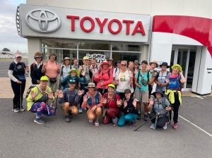 Group of women from the Overberg ready for big walk