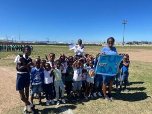 Students from Stellenbosch University bring joy to learners from Zwelihle