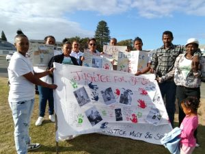 ‘Geregtigheid vir pa en vredemaker’ van Mount Pleasant in Hermanus