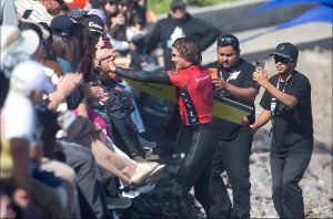 Local bodyboarding star does it again!
