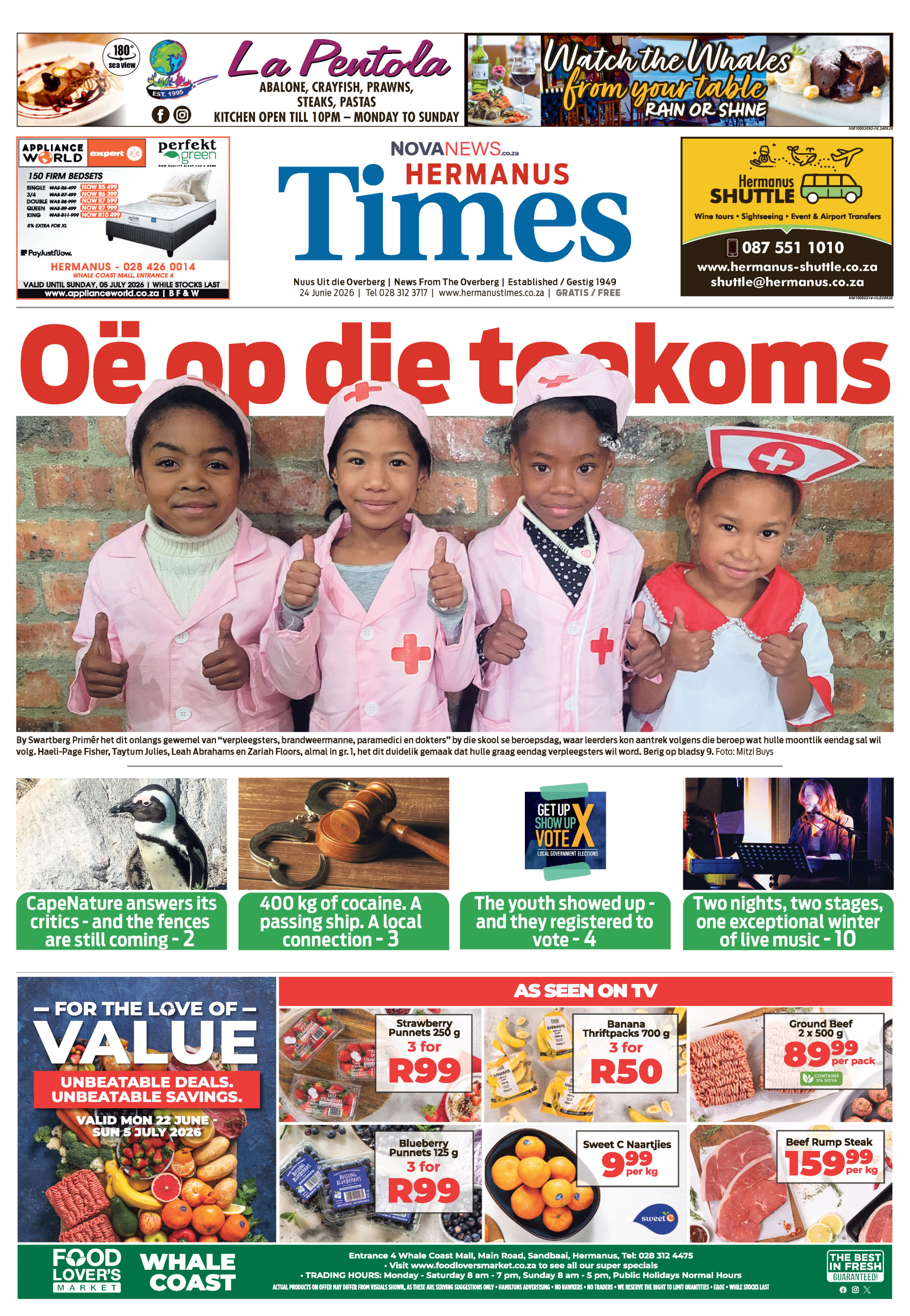 Hermanus Times – E-edition-24 June 2024