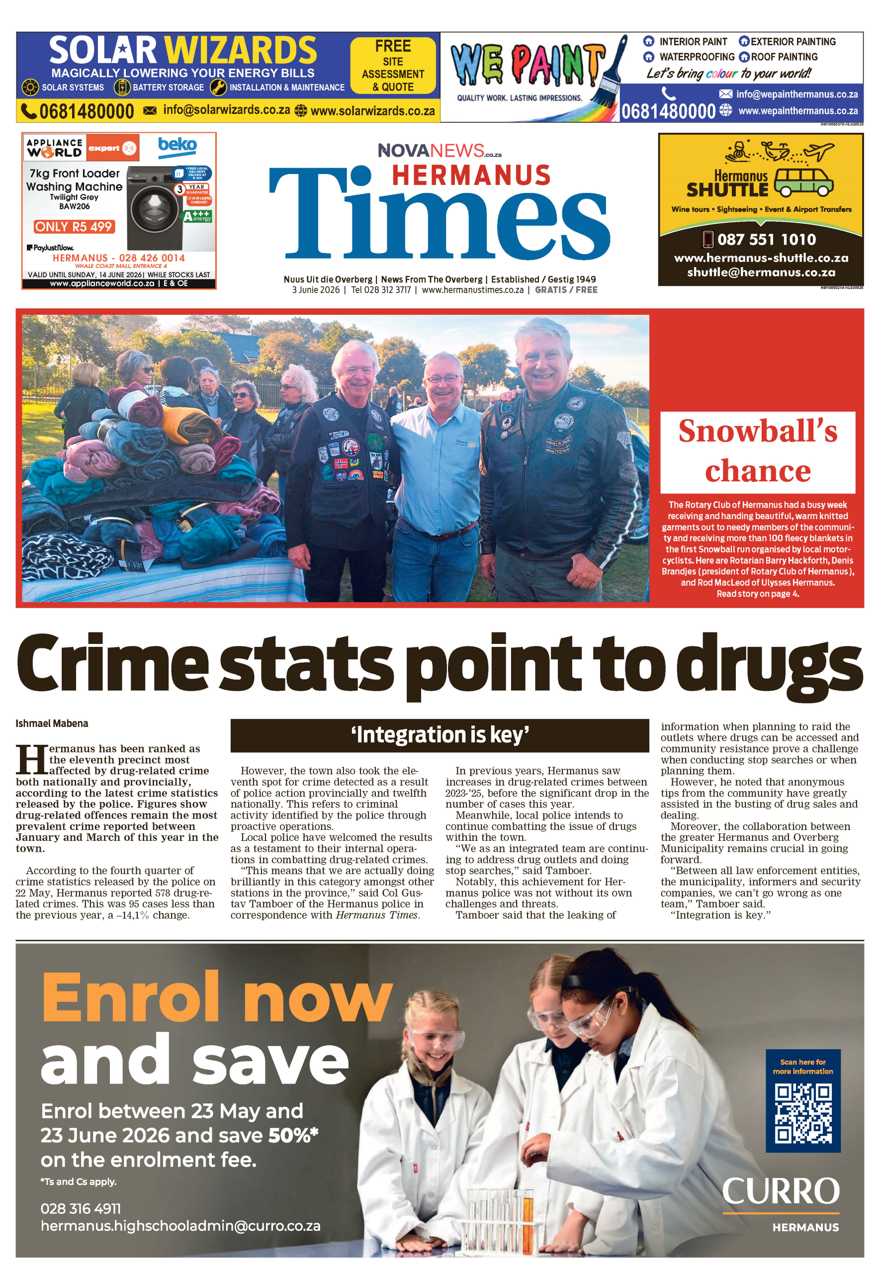 Hermanus Times – E-edition-3 June 2026