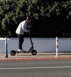 Are electric scooters a new reality in Hermanus?