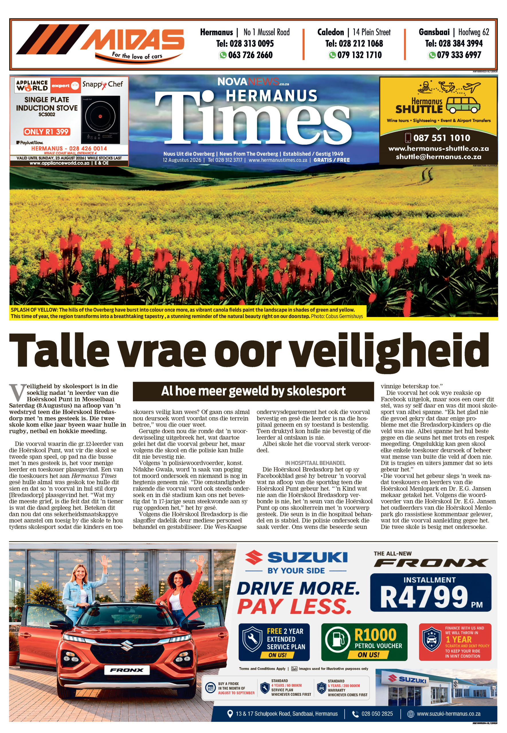Hermanus Times – E-edition – 12 August 2026