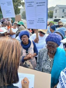 ‘Something must be wrong’: Overstrand women demand end to years long frustration