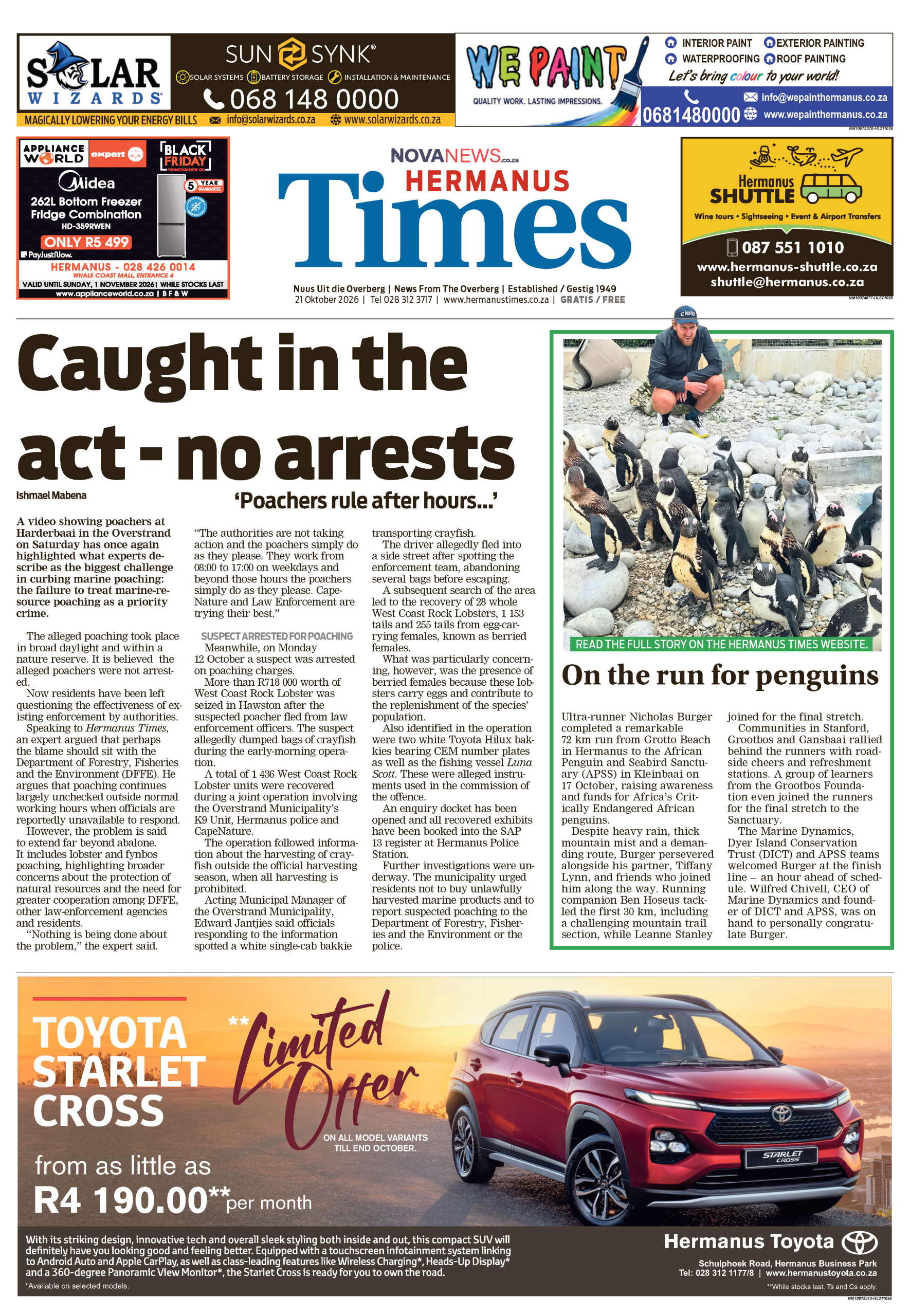 Hermanus Times – E-edition – 21 October 2026