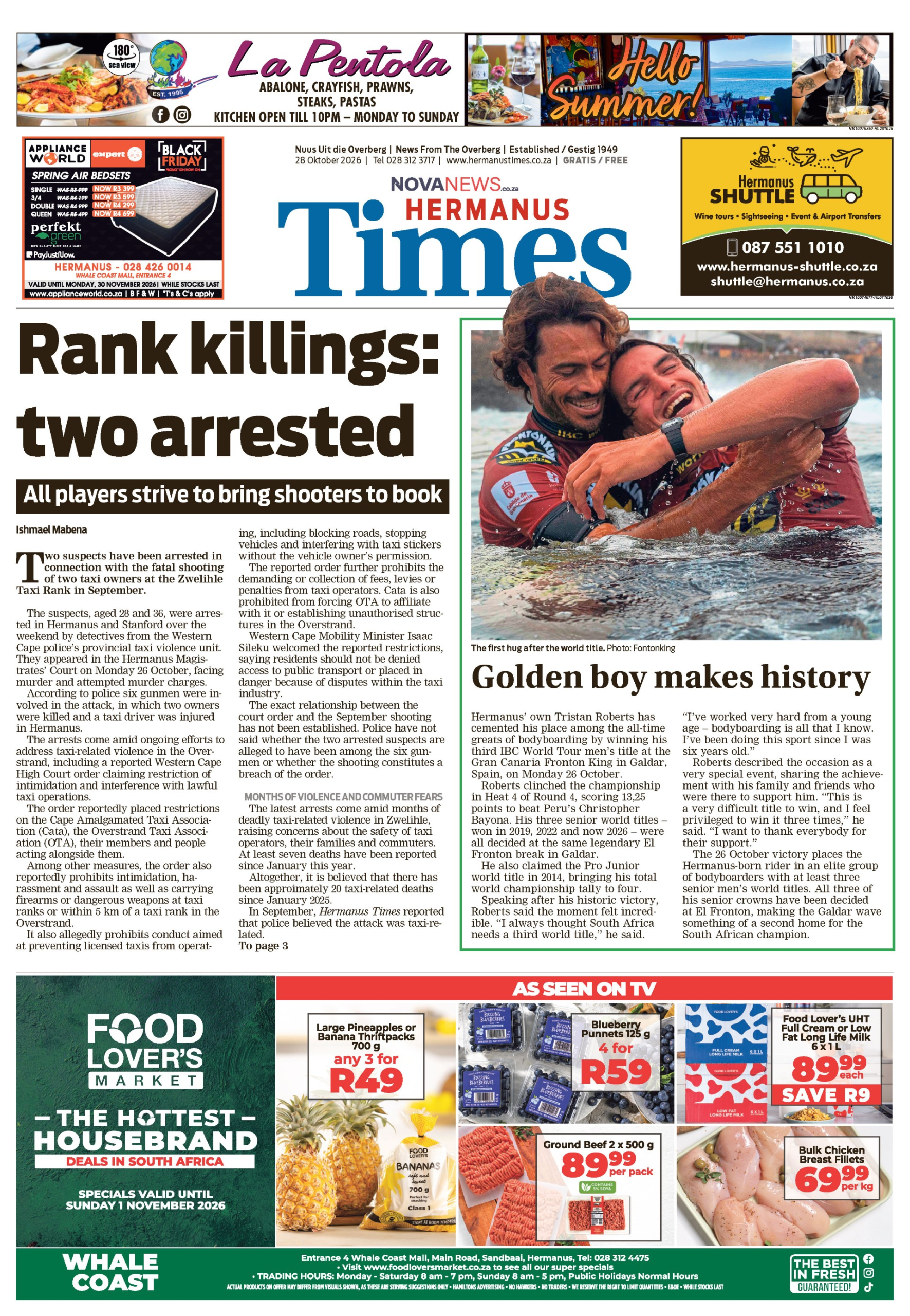 Hermanus Times-E-edition- 28 October 2026