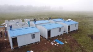 Temporary structures to be erected for flood victims in Komani