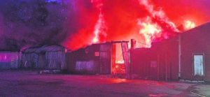 Fire wreaks havoc – again