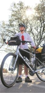Man-alleen op 2 700km fietstoer vir Voortrekkers