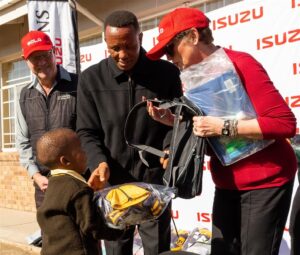 ISUZU Foundation donates to schools in Komani