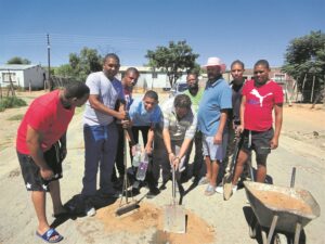 Werklose mans maak ‘n plan