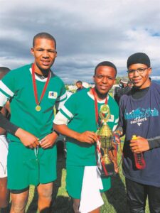 Komani boy receives scholarship