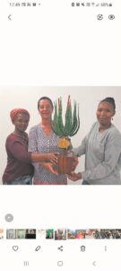 Aloe art donated to Ikhala Trust