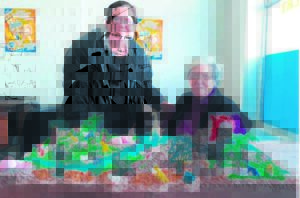 Petro bak dinosaurus van ’n koek