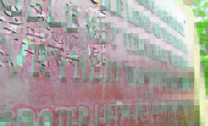 Ikoniese Graaff-Reinet-standbeeld gevandaliseer