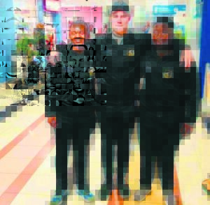 Rugby players return from UK