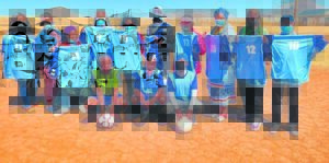 Local club receives new kit