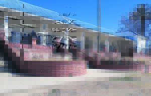 Dis nag by Cradock se treinstasie