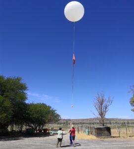 Weather balloons over the Karoo used to measure important pollutants, greenhouse – a first for Africa