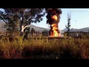 WATCH | Komani substation on fire, causes further electricity outages