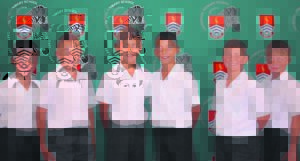 Laerskool Cradock se spelers skitter op die baan