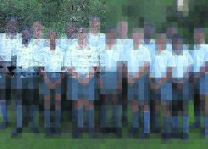 Rugbyspelers deur na proewe