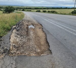 Deteriorating N10 filled with potholes is ‘life-threatening’ for road users