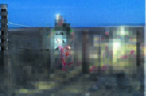 Cycling in heart of Karoo