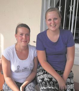 Vandale vernietig studente se werk