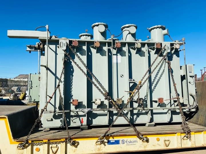 The substation transformer was purchased from Esko