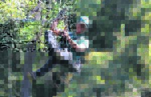 Ride the line in Storms River