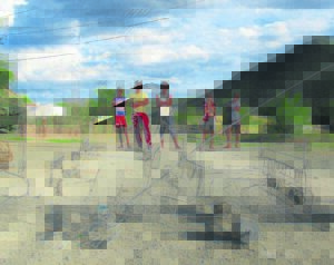 Draadkarresies voor donderweer