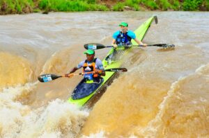 Danish paddler Lützner itching for Fish River Canoe Marathon K3 experience
