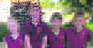 Gill spog met tennissterre