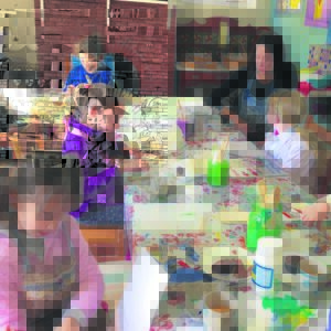 Lizma Schoeman deel kunskennis met jonges